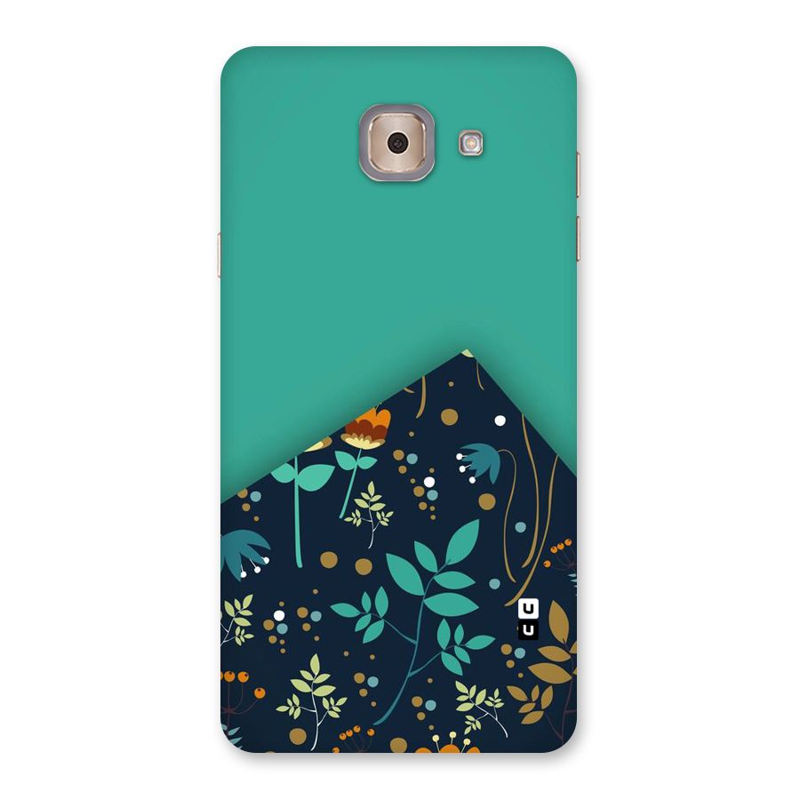 Floral Corner Back Case for Galaxy J7 Max
