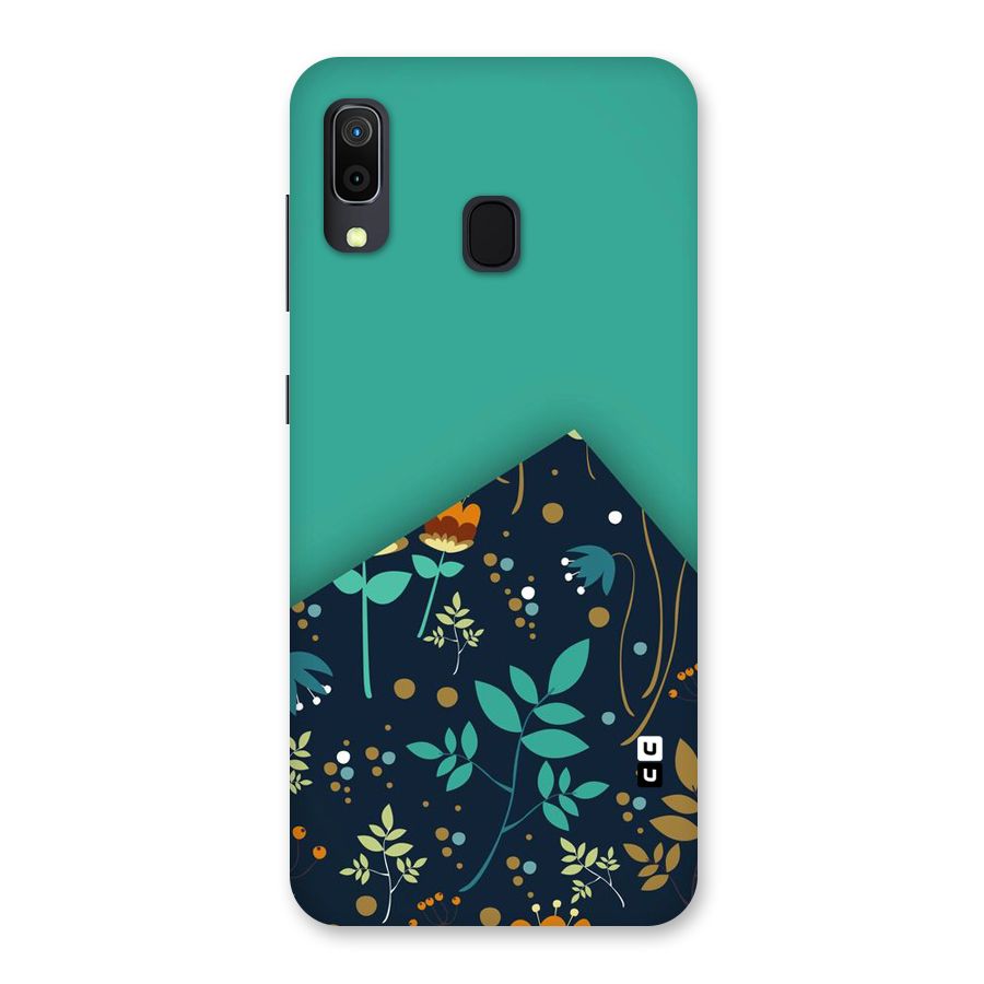 Floral Corner Back Case for Galaxy M10s