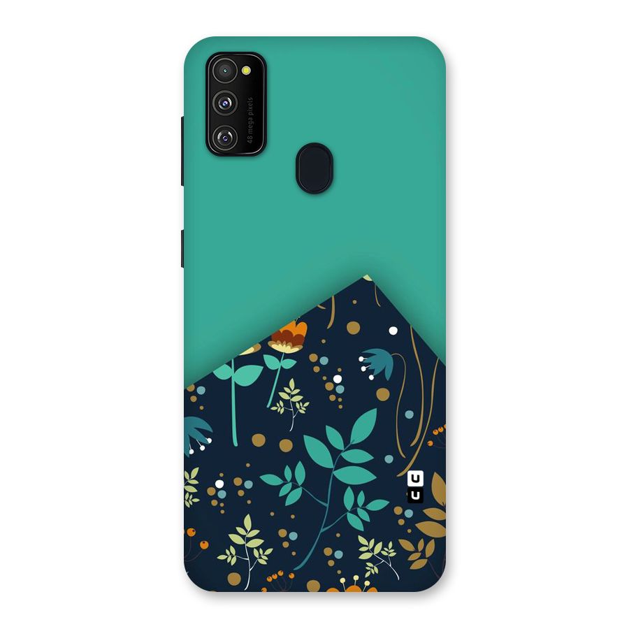 Floral Corner Back Case for Galaxy M21