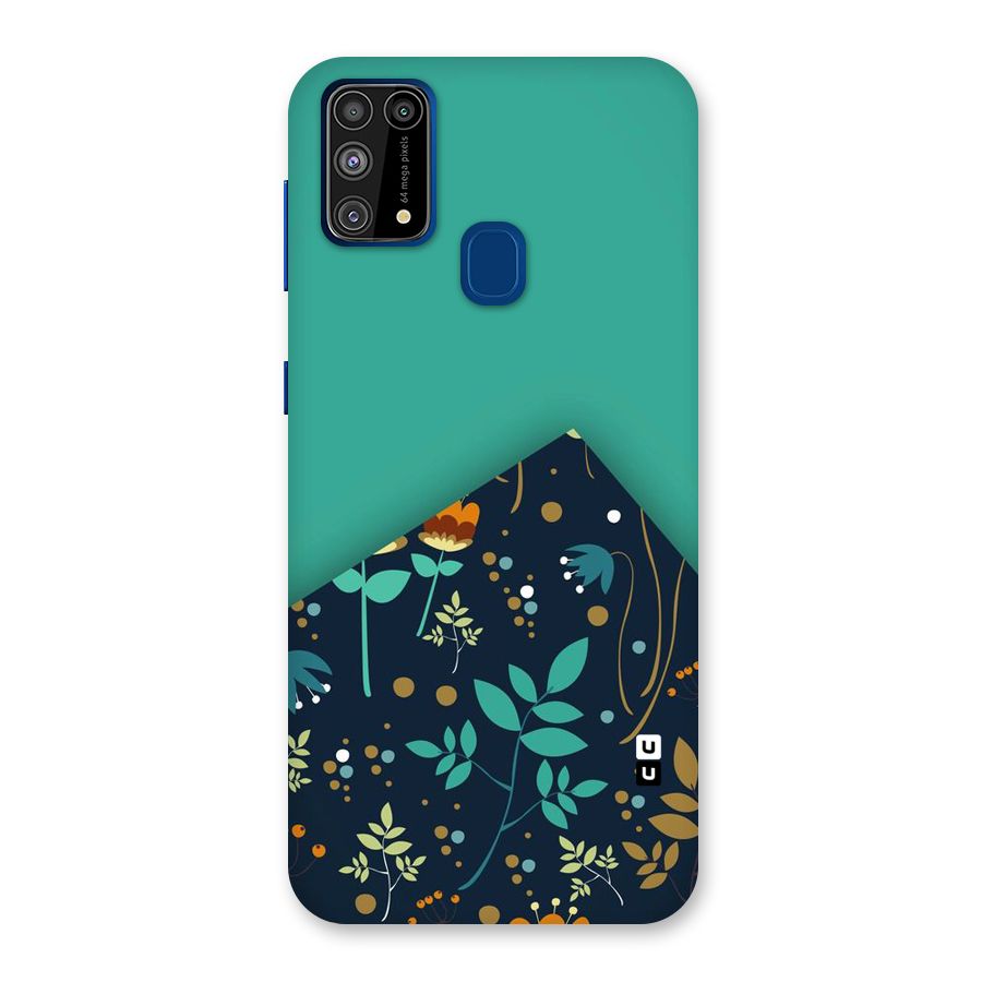 Floral Corner Back Case for Galaxy M31