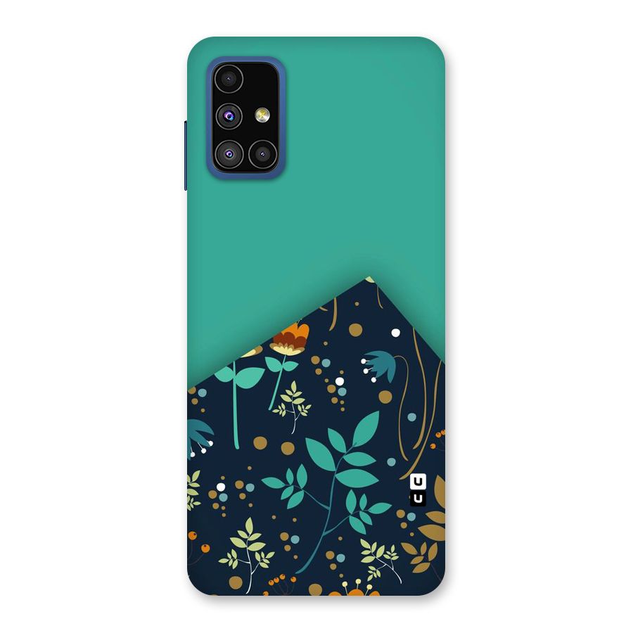 Floral Corner Back Case for Galaxy M51