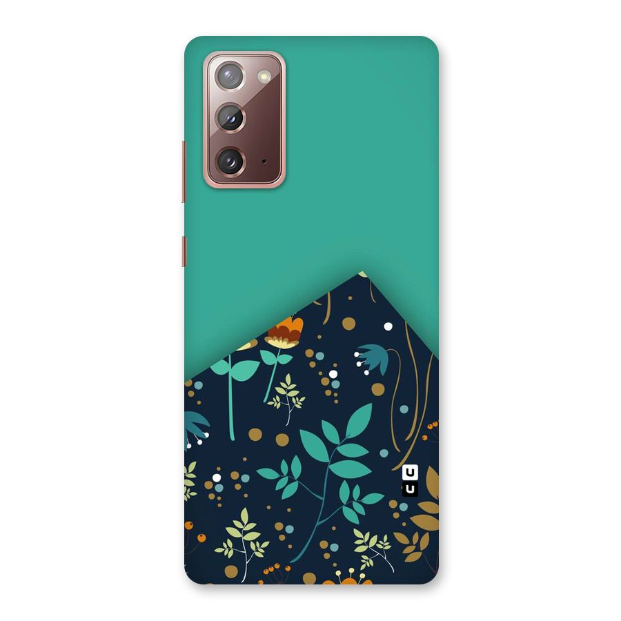 Floral Corner Back Case for Galaxy Note 20