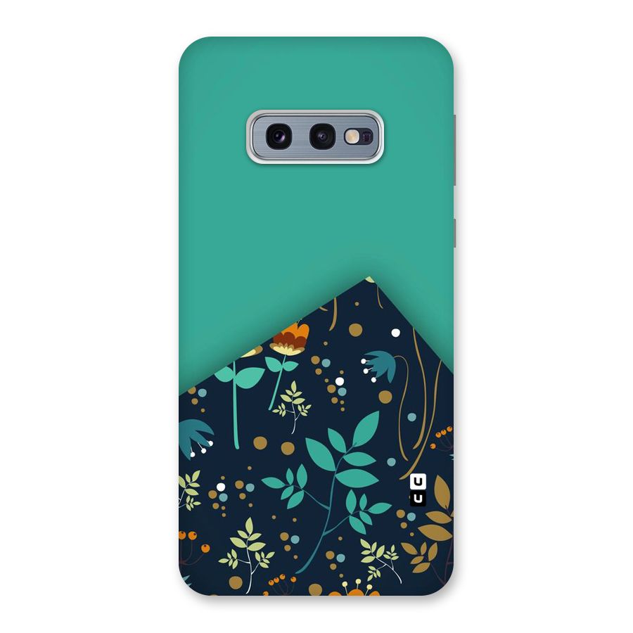 Floral Corner Back Case for Galaxy S10e