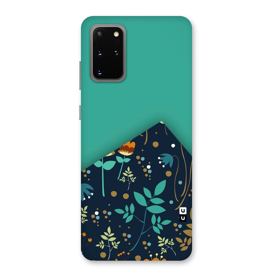 Floral Corner Back Case for Galaxy S20 Plus