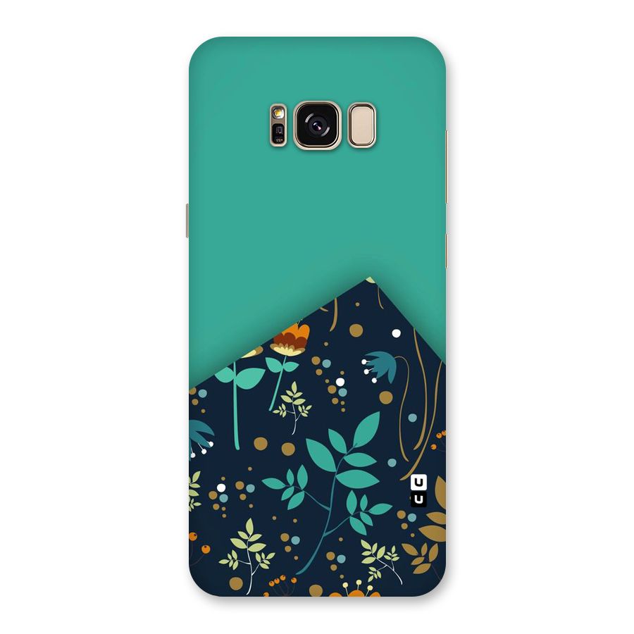 Floral Corner Back Case for Galaxy S8 Plus