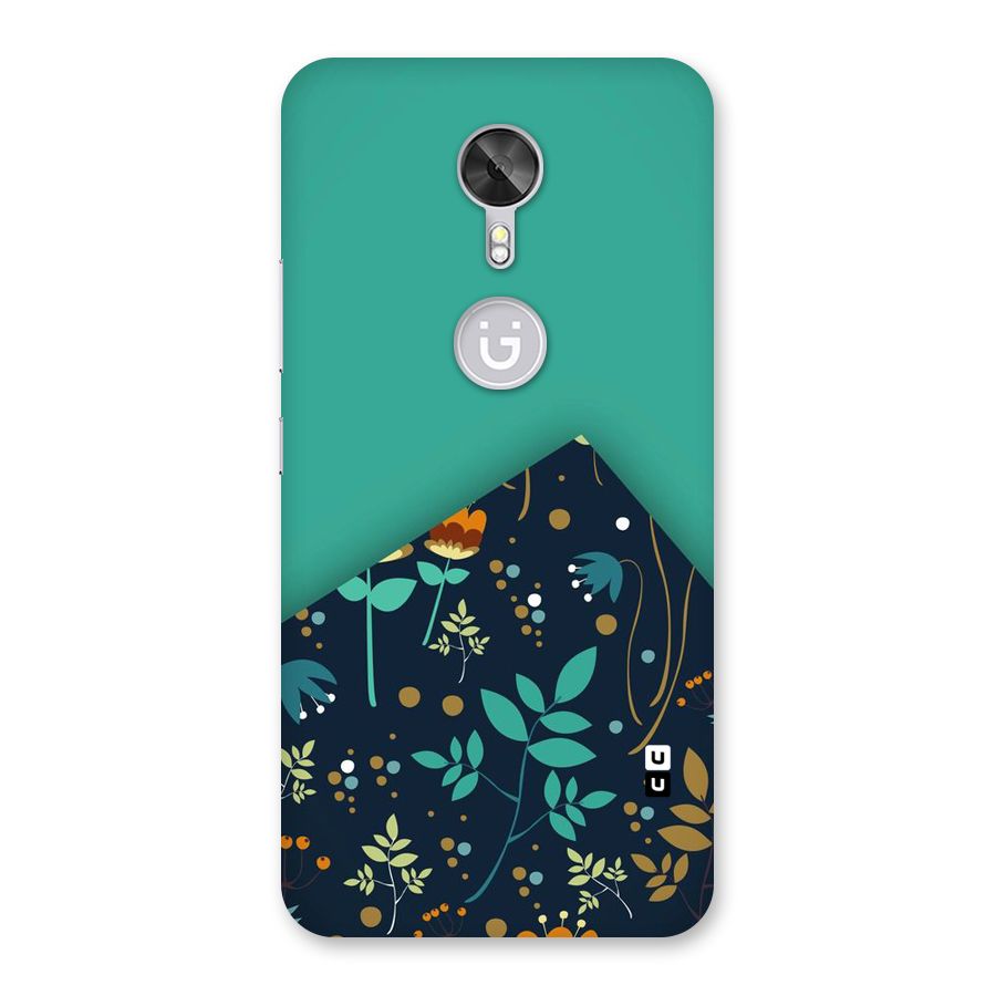 Floral Corner Back Case for Gionee A1
