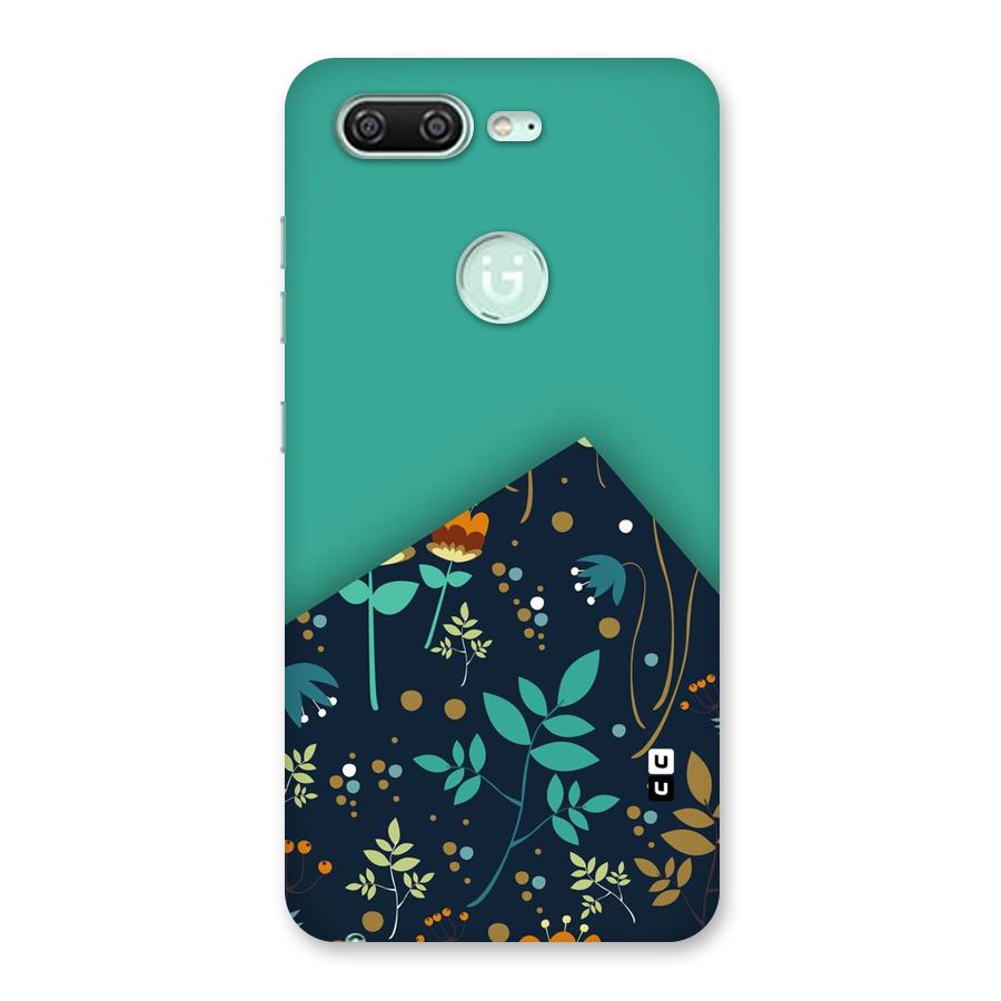 Floral Corner Back Case for Gionee S10