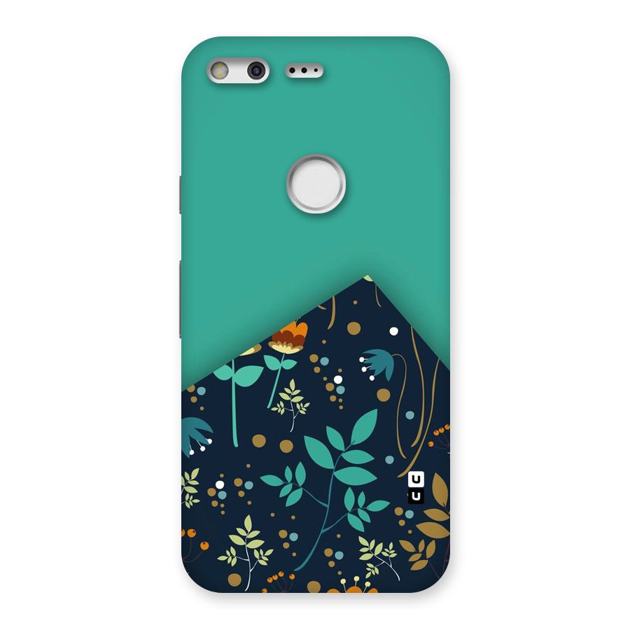 Floral Corner Back Case for Google Pixel
