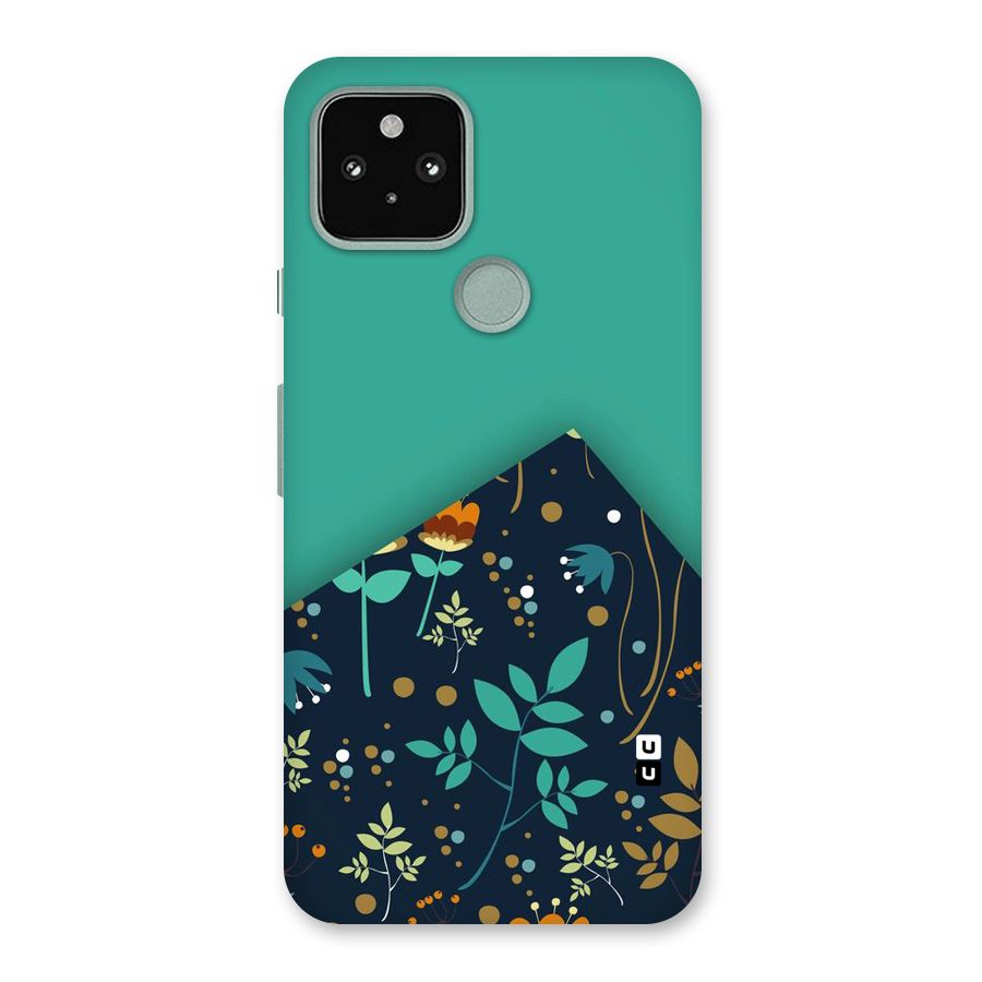 Floral Corner Back Case for Google Pixel 5