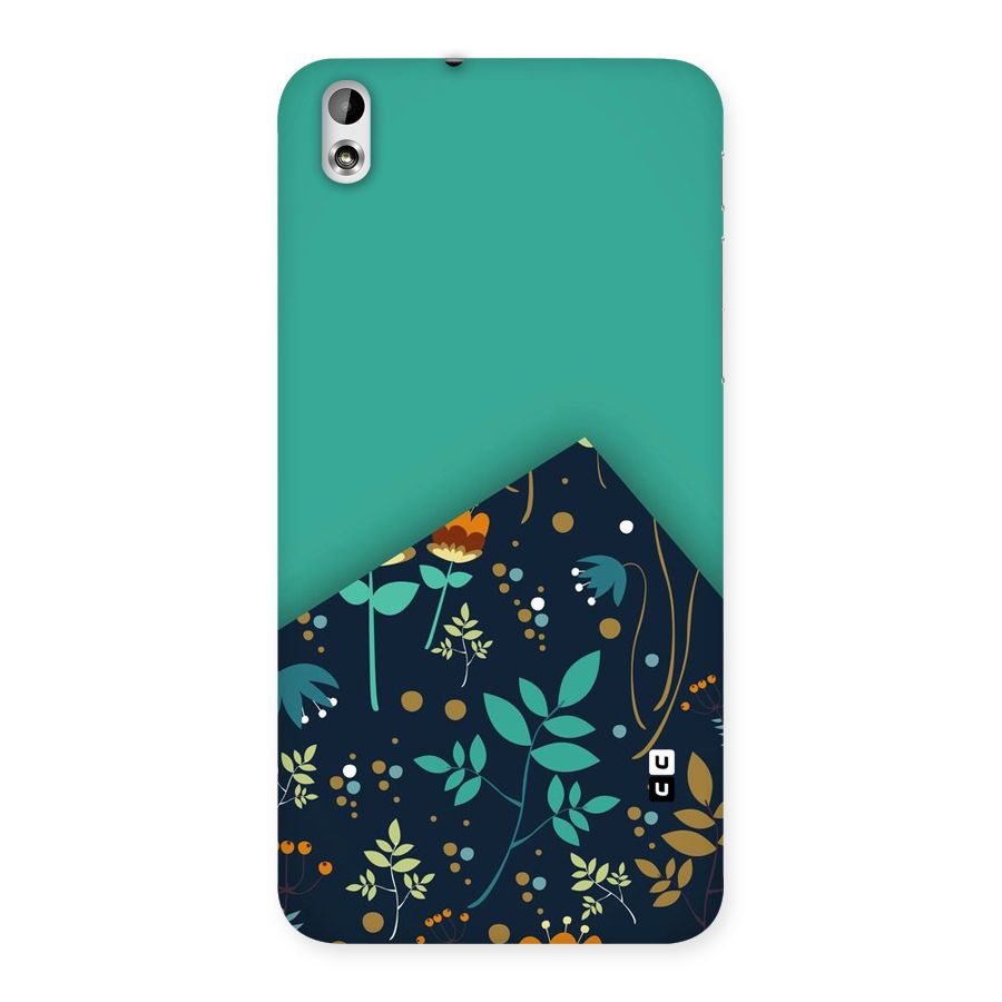 Floral Corner Back Case for HTC Desire 816g