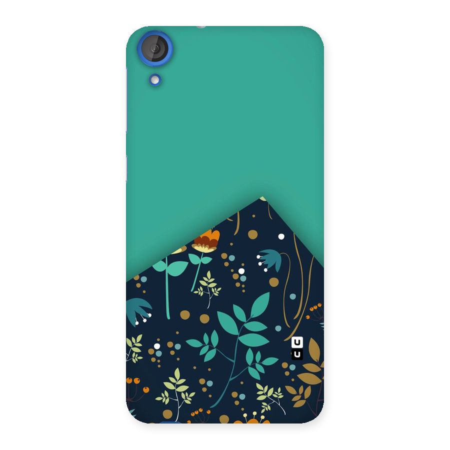 Floral Corner Back Case for HTC Desire 820