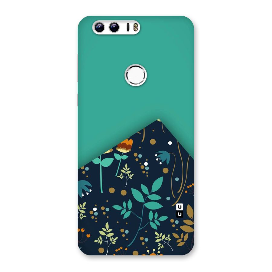 Floral Corner Back Case for Honor 8
