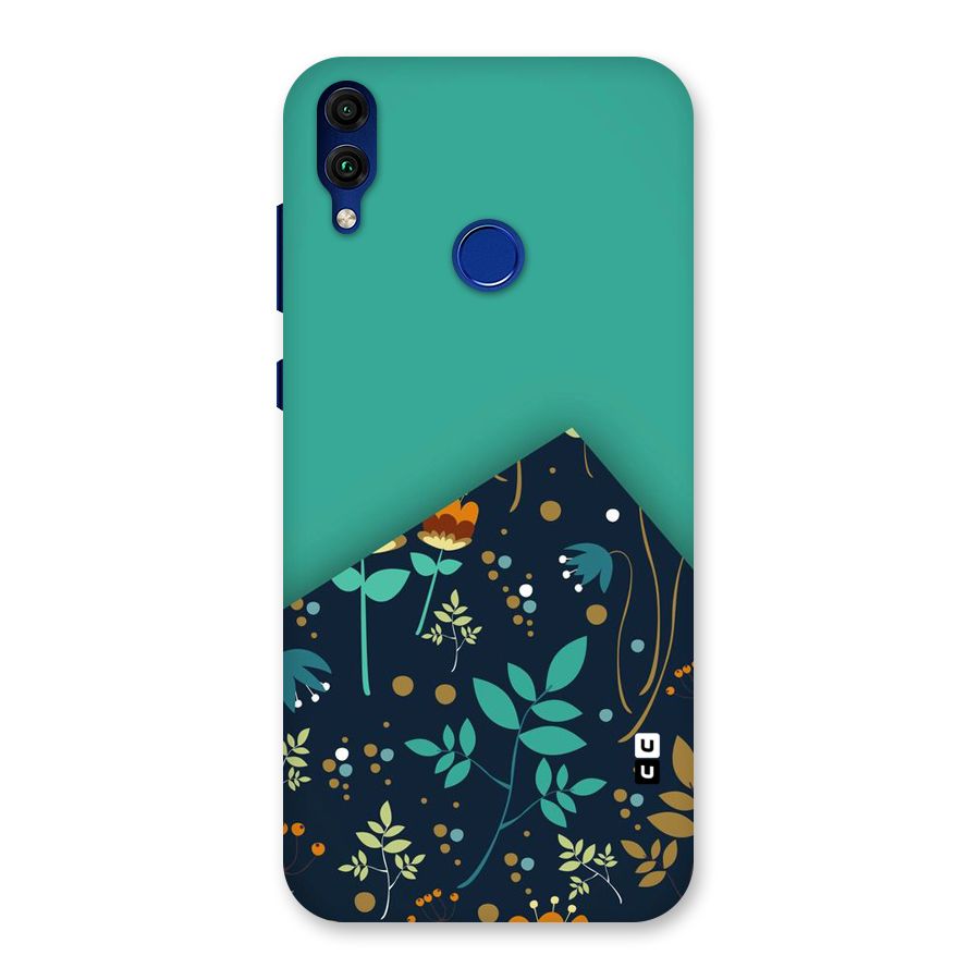 Floral Corner Back Case for Honor 8C
