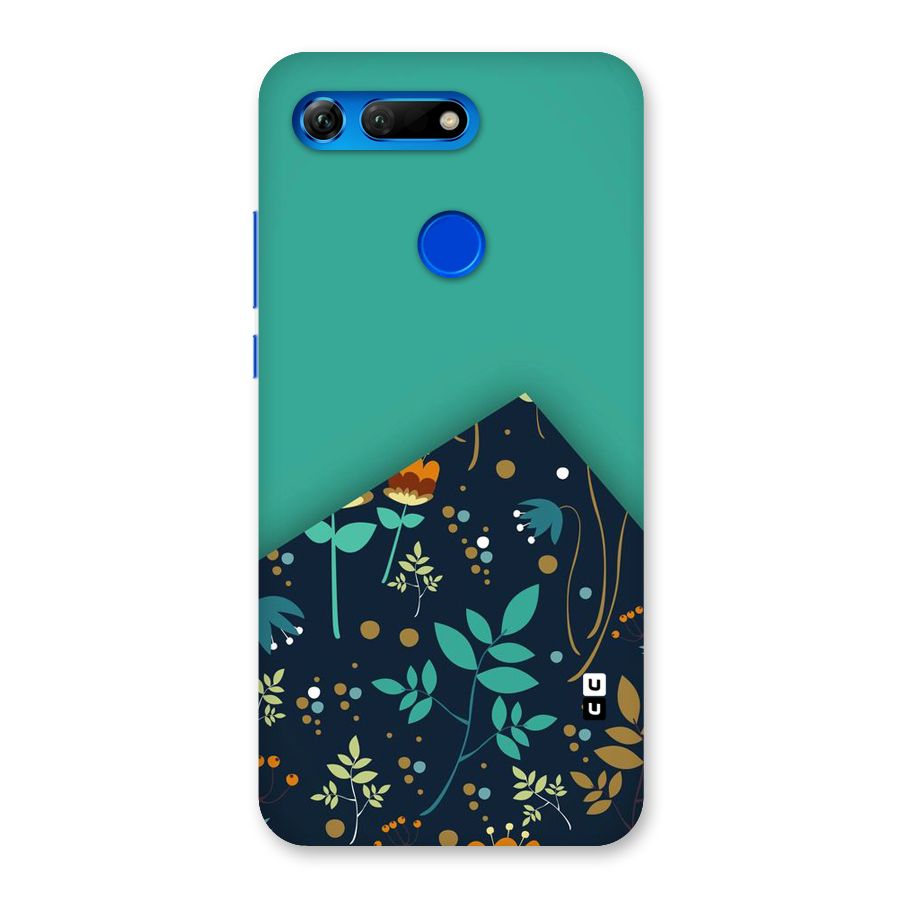 Floral Corner Back Case for Honor View 20