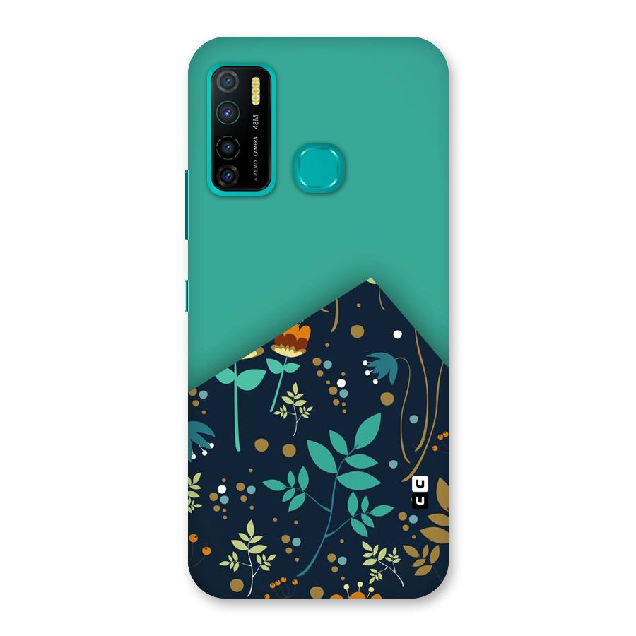 Floral Corner Back Case for Infinix Hot 9 Pro