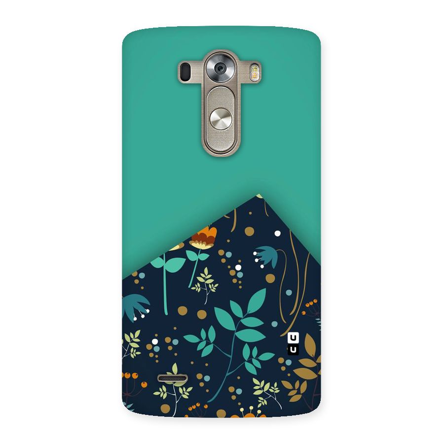 Floral Corner Back Case for LG G3