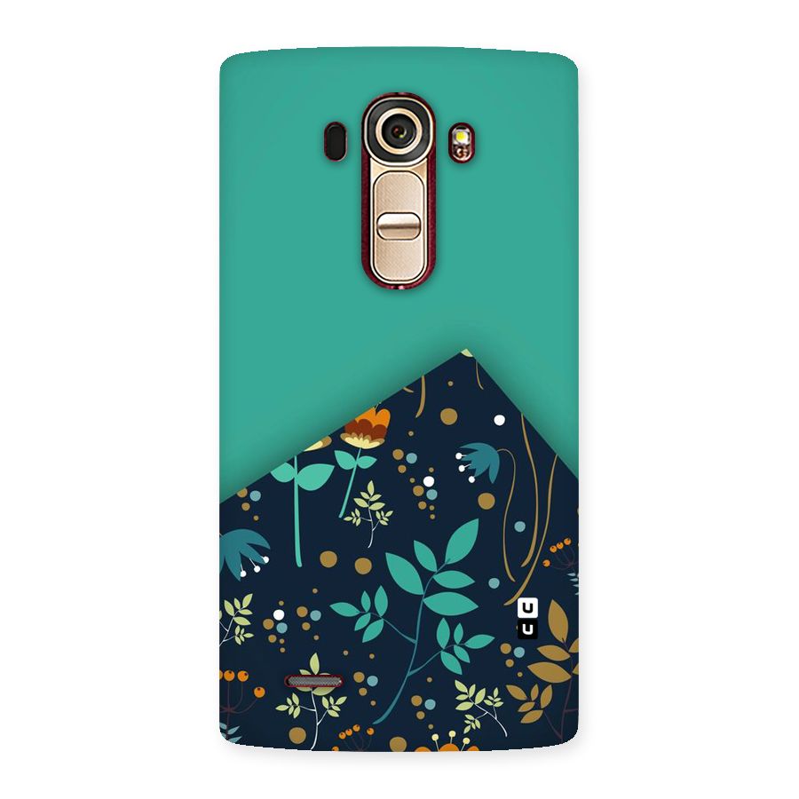 Floral Corner Back Case for LG G4