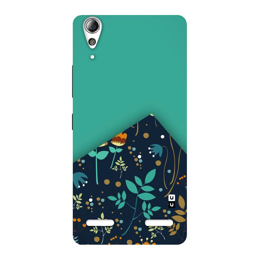 Floral Corner Back Case for Lenovo A6000