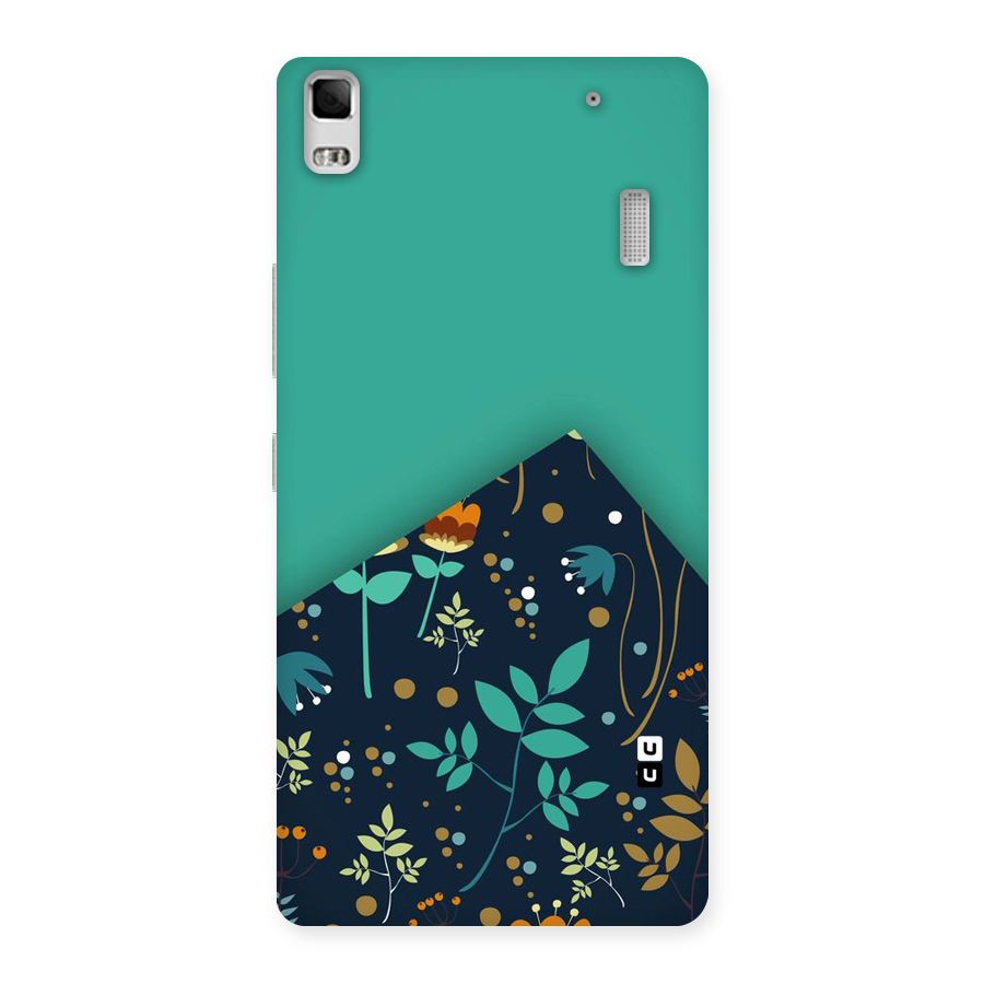Floral Corner Back Case for Lenovo A7000