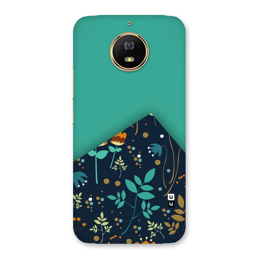 Floral Corner Back Case for Moto G5s