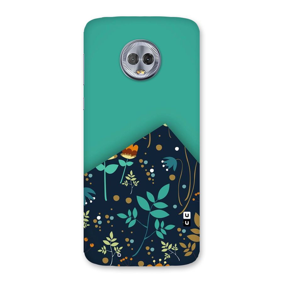 Floral Corner Back Case for Moto G6