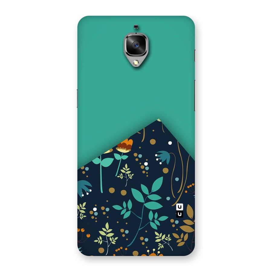 Floral Corner Back Case for OnePlus 3