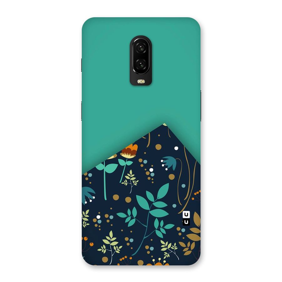 Floral Corner Back Case for OnePlus 6T