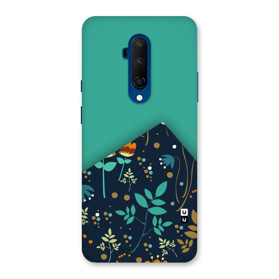 Floral Corner Back Case for OnePlus 7T Pro