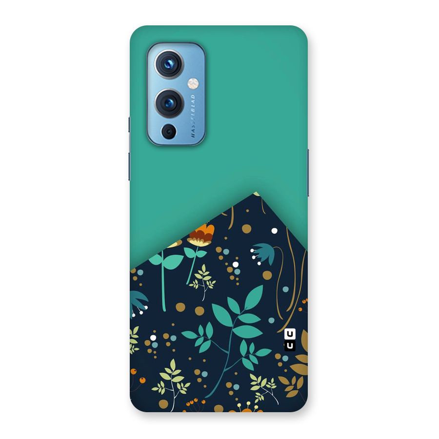 Floral Corner Back Case for OnePlus 9