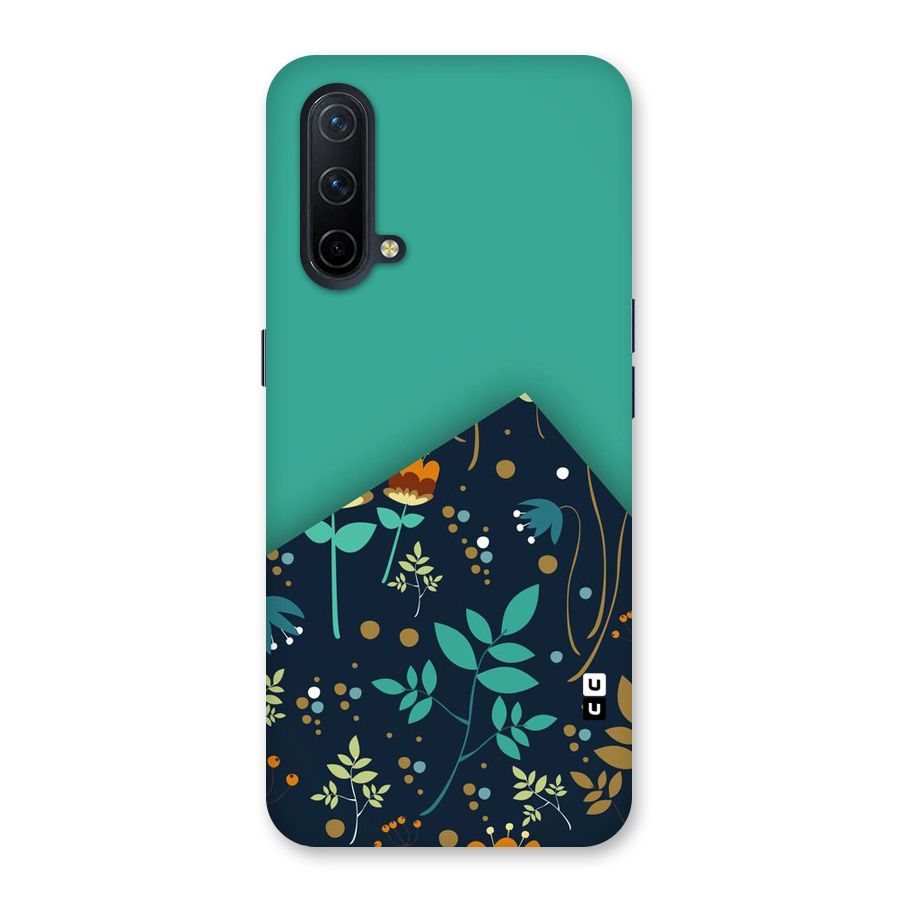 Floral Corner Back Case for OnePlus Nord CE 5G