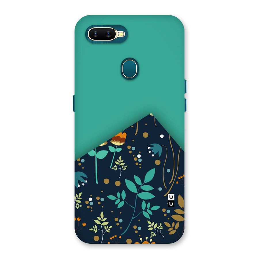 Floral Corner Back Case for Oppo A11k