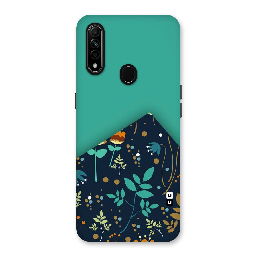 Floral Corner Back Case for Oppo A31