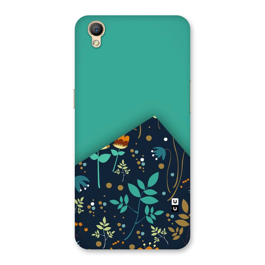 Floral Corner Back Case for Oppo A37