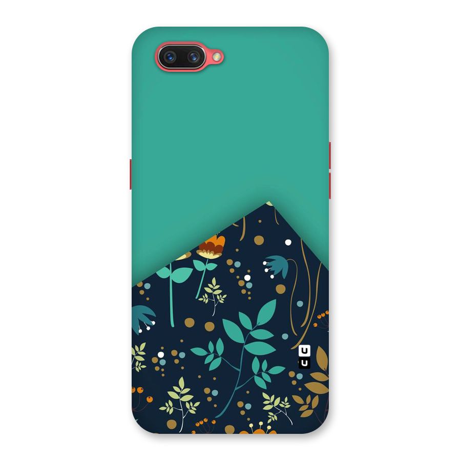 Floral Corner Back Case for Oppo A3s