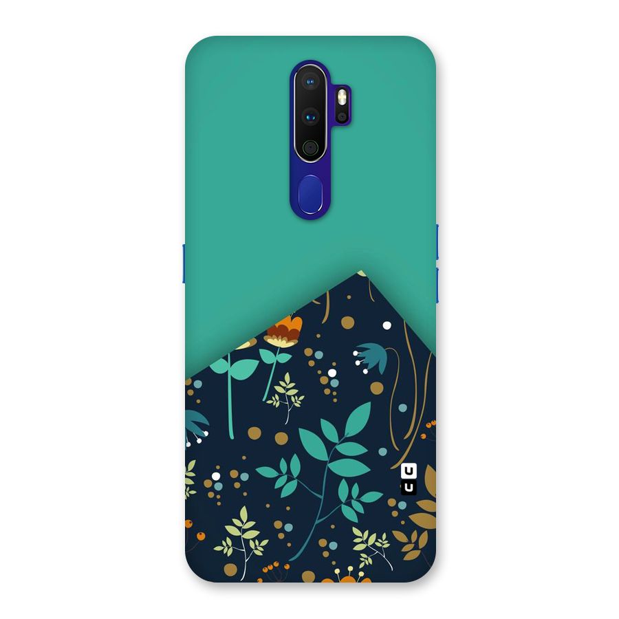 Floral Corner Back Case for Oppo A9 (2020)