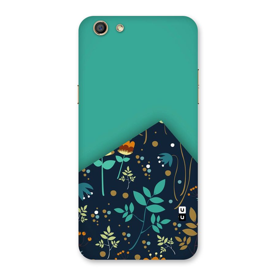 Floral Corner Back Case for Oppo F3