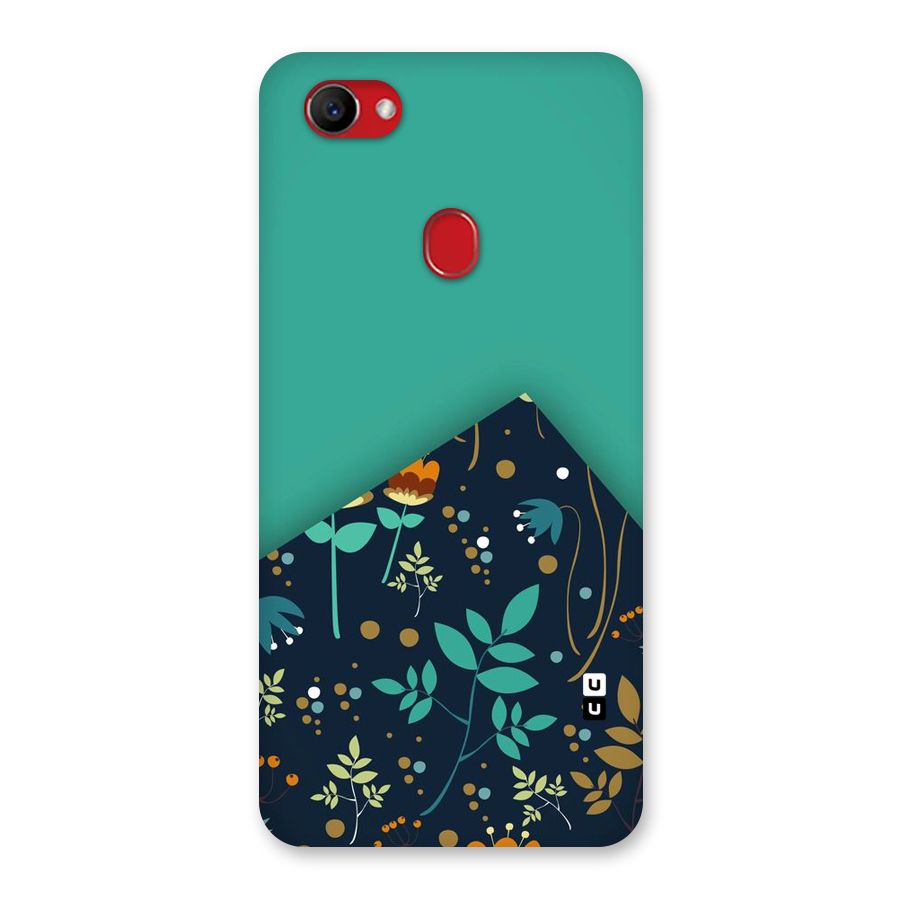 Floral Corner Back Case for Oppo F7