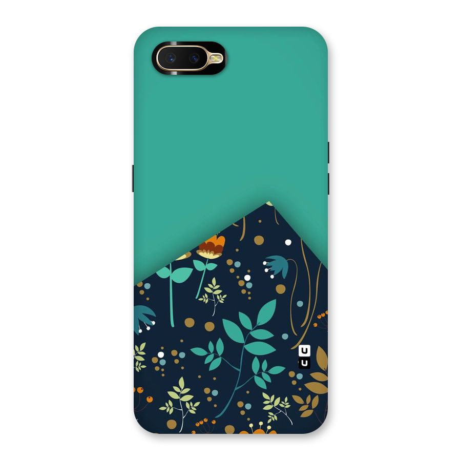 Floral Corner Back Case for Oppo K1