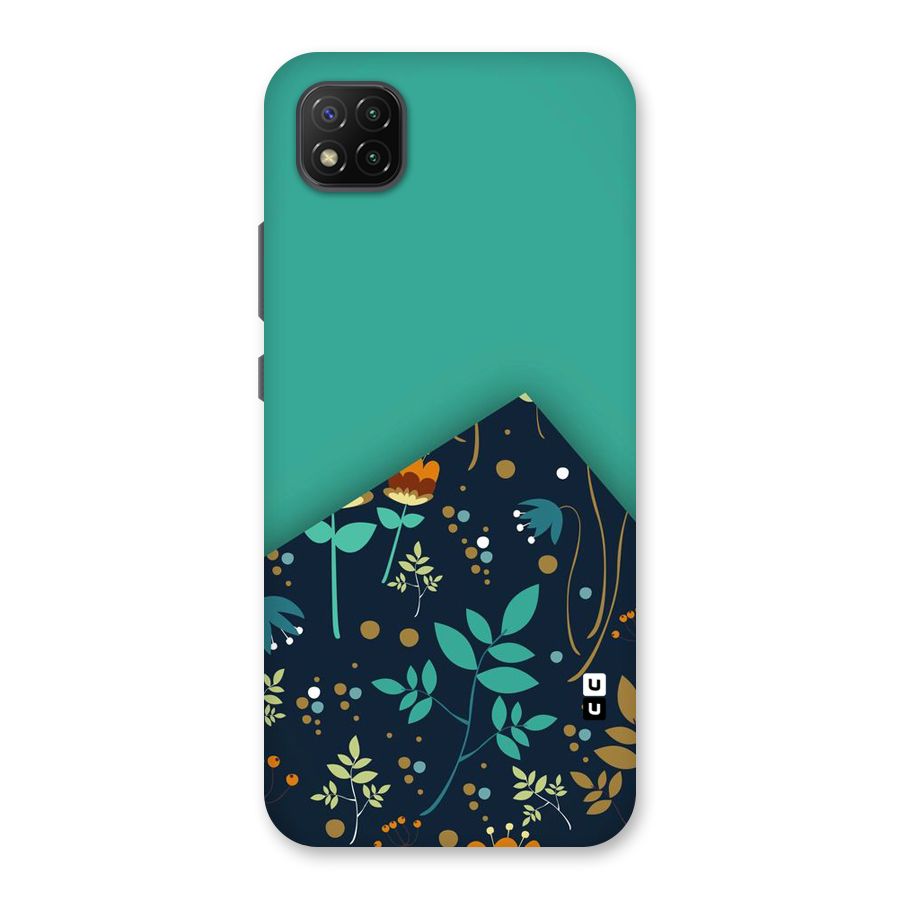 Floral Corner Back Case for Poco C3