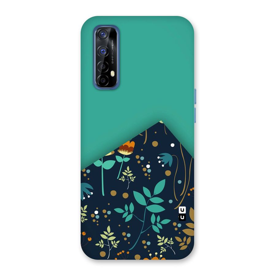 Floral Corner Back Case for Realme 7