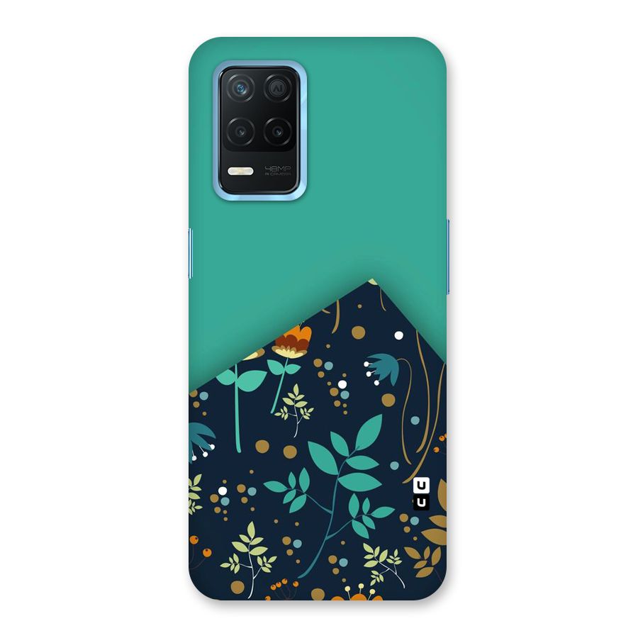 Floral Corner Back Case for Realme 8s 5G