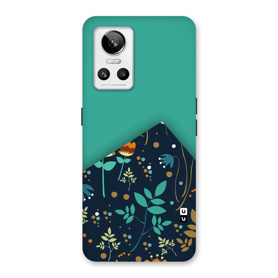 Floral Corner Back Case for Realme GT Neo 3