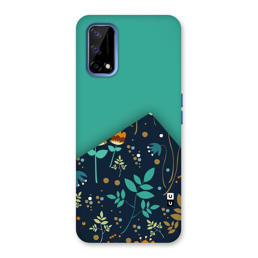 Floral Corner Back Case for Realme Narzo 30 Pro