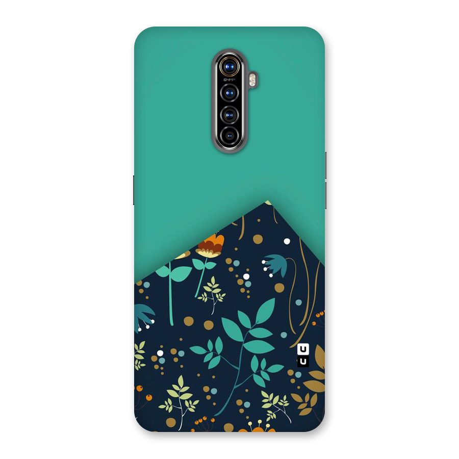 Floral Corner Back Case for Realme X2 Pro