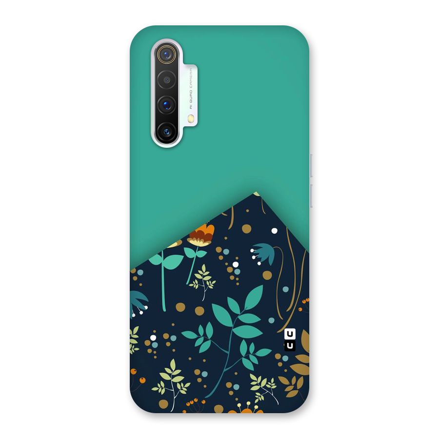 Floral Corner Back Case for Realme X3