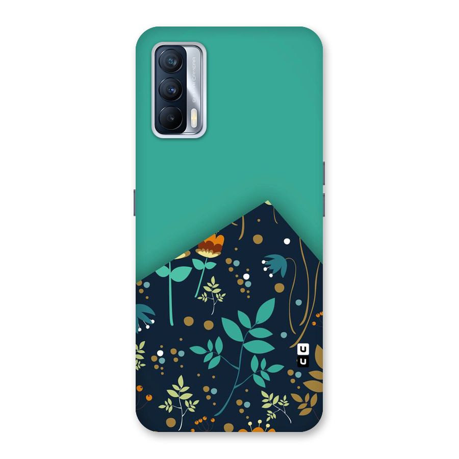 Floral Corner Back Case for Realme X7