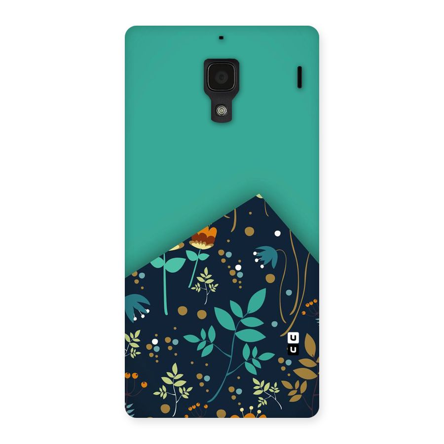 Floral Corner Back Case for Redmi 1S