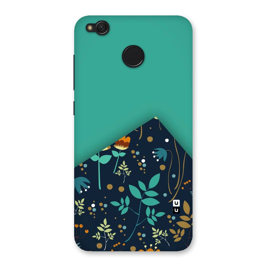 Floral Corner Back Case for Redmi 4