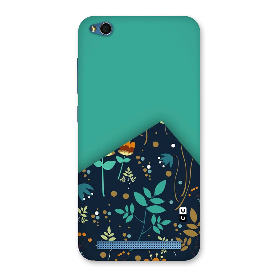 Floral Corner Back Case for Redmi 5A
