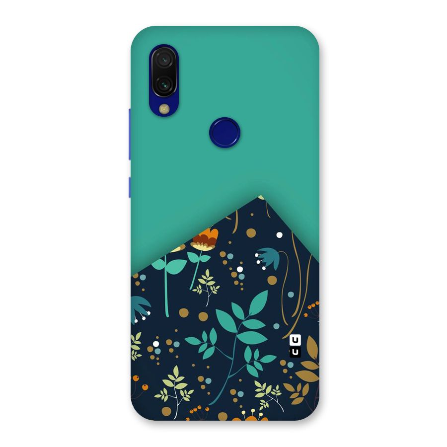 Floral Corner Back Case for Redmi 7